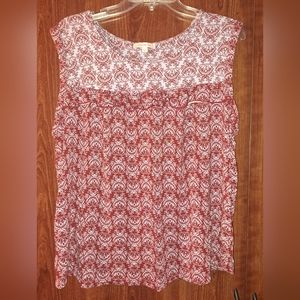 Skies are Blue sleeveless shirt